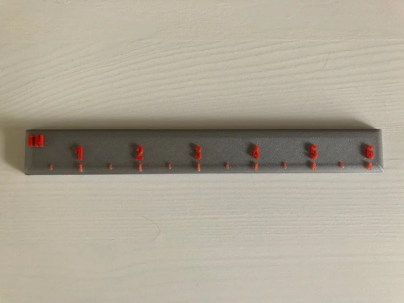 Thước đo độ chính xác cao (cm và inch) - Image 7