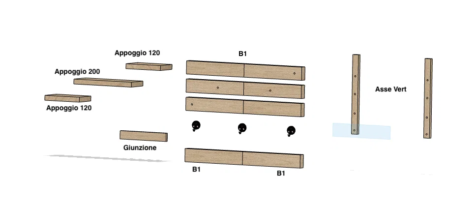 Kệ Treo Tường Đa Năng Organizer GT555 In 3D - Image 3