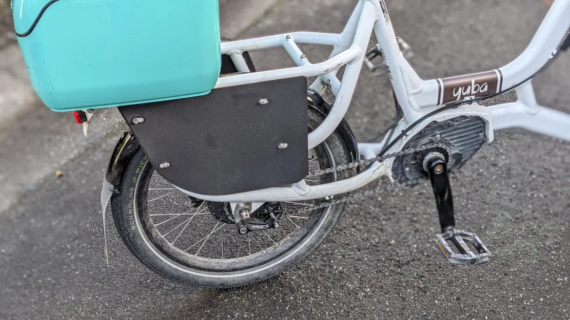 Tấm chắn bánh sau (Skirt Guard) cho Yuba Supermarche - Image 2