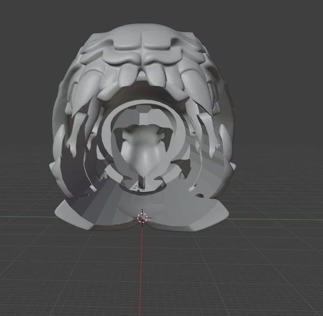 Bao ốp dao Opinel Numero 8 hình Dunkleosteus độc đáo - Image 5