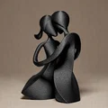 Tượng Cặp Đôi Trừu Tượng Lãng Mạn - Thumbnail 3