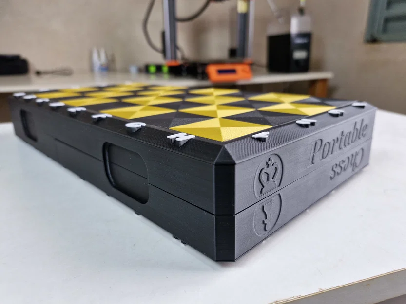 Bàn cờ vua gấp gọn di động - Image 6