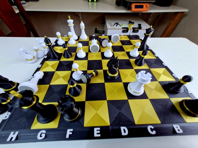 Bàn cờ vua gấp gọn di động - Image 8