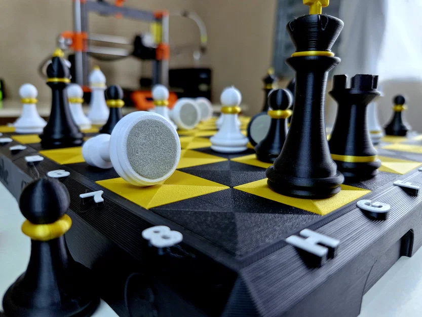 Bàn cờ vua gấp gọn di động - Image 9