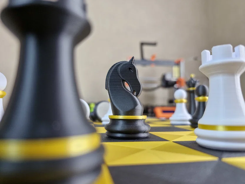 Bàn cờ vua gấp gọn di động - Image 10