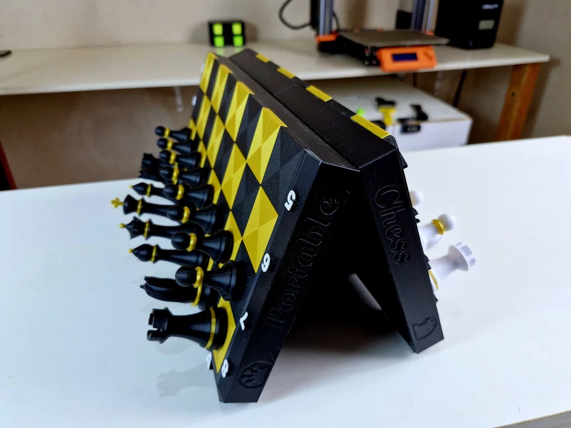 Bàn cờ vua gấp gọn di động - Image 12