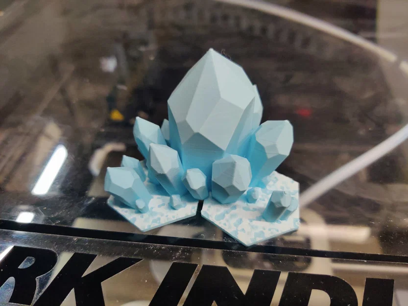 Mô hình tinh thể băng giá Frosthaven dành cho hệ thống MagHex 3D - Image 1