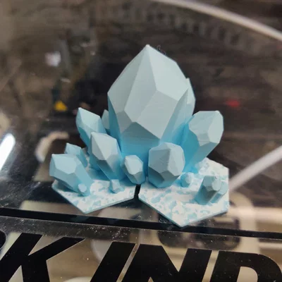 Mô hình tinh thể băng giá Frosthaven dành cho hệ thống MagHex 3D