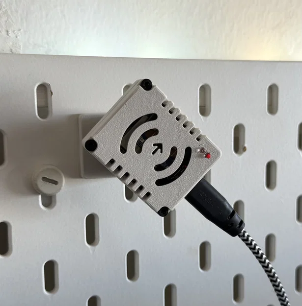 Vỏ cảm biến hiện diện Radar (ESP32 D1 mini & LD2410) có khớp xoay - Image 1