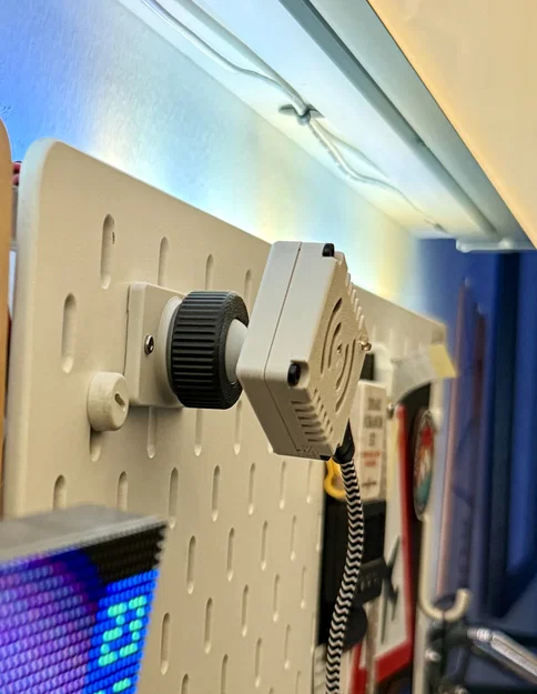 Vỏ cảm biến hiện diện Radar (ESP32 D1 mini & LD2410) có khớp xoay - Image 2