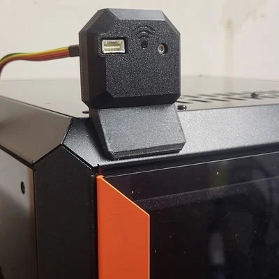 Cải thiện sóng Wi-Fi cho Prusa Core One: Nắp lưng kèm chân đế hoặc nam châm