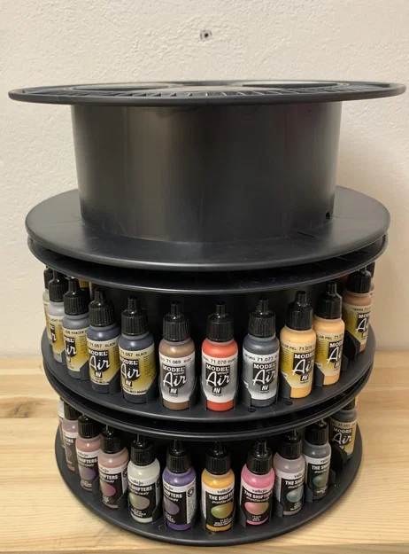 Khay đựng sơn từ cuộn spool filament có thể xếp chồng - Image 3