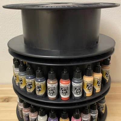 Khay đựng sơn từ cuộn spool filament có thể xếp chồng