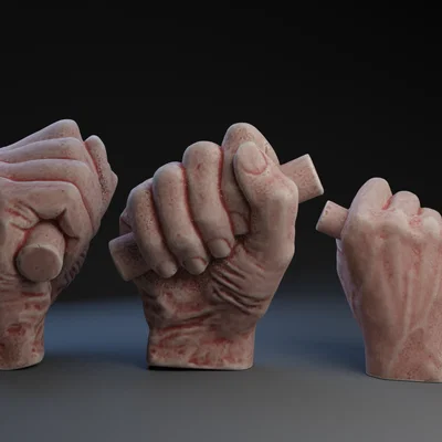 Tượng đúc đồng bàn tay phải của Tổng thống Lincoln