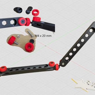 Cánh tay đa năng (Multifunctional Arm) gắn bàn hoặc tường
