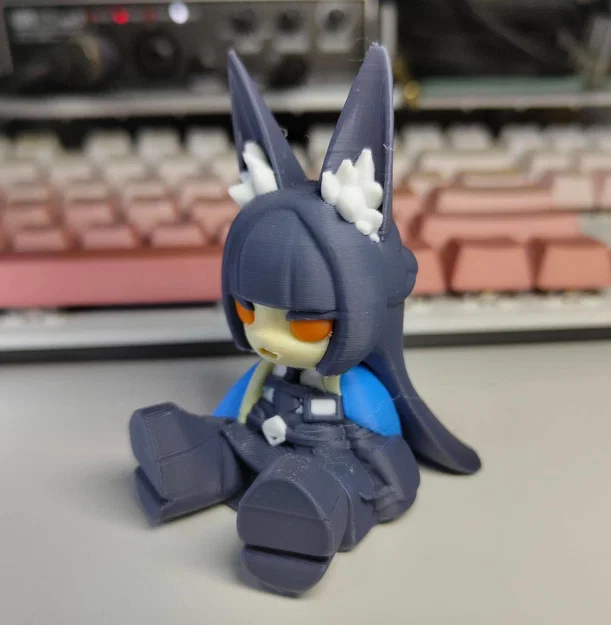 Mô hình Hoshimi Miyabi Chibi từ Zenless Zone Zero (File in 3D) - Image 1