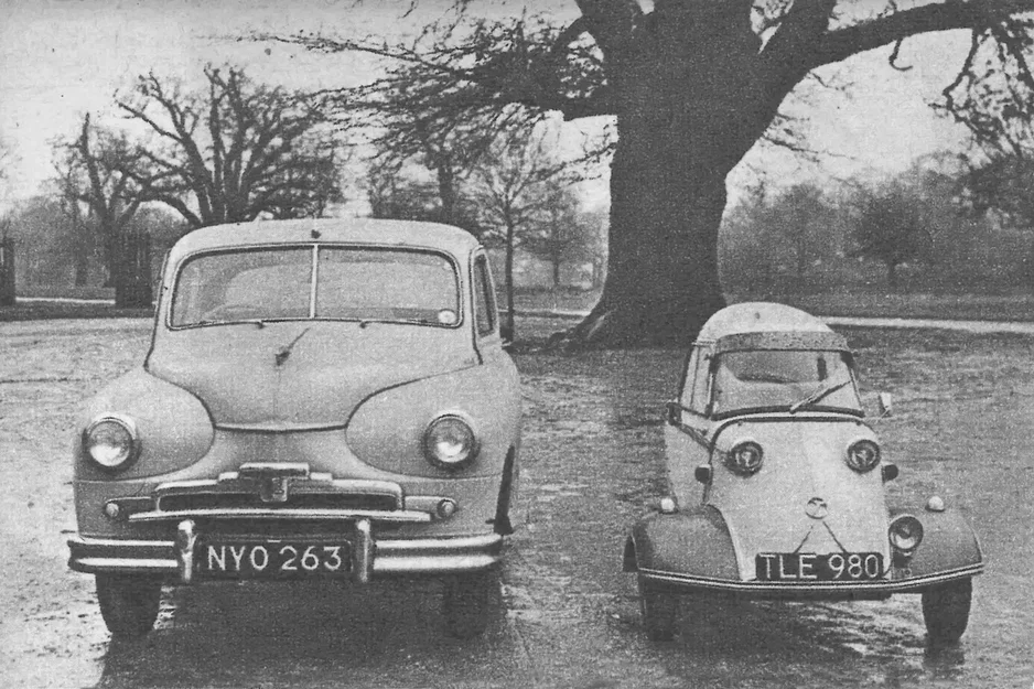 Mô hình 3D xe cổ điển Messerschmitt KR200 phong cách LEGO - Image 4