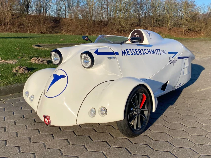 Mô hình 3D xe cổ điển Messerschmitt KR200 phong cách LEGO - Image 7