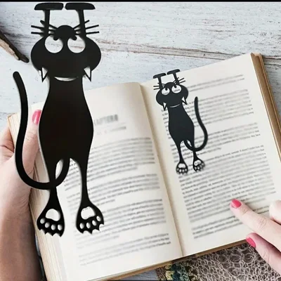Mẫu in 3D kẹp sách hình chú mèo dễ thương (Cat Bookmark)