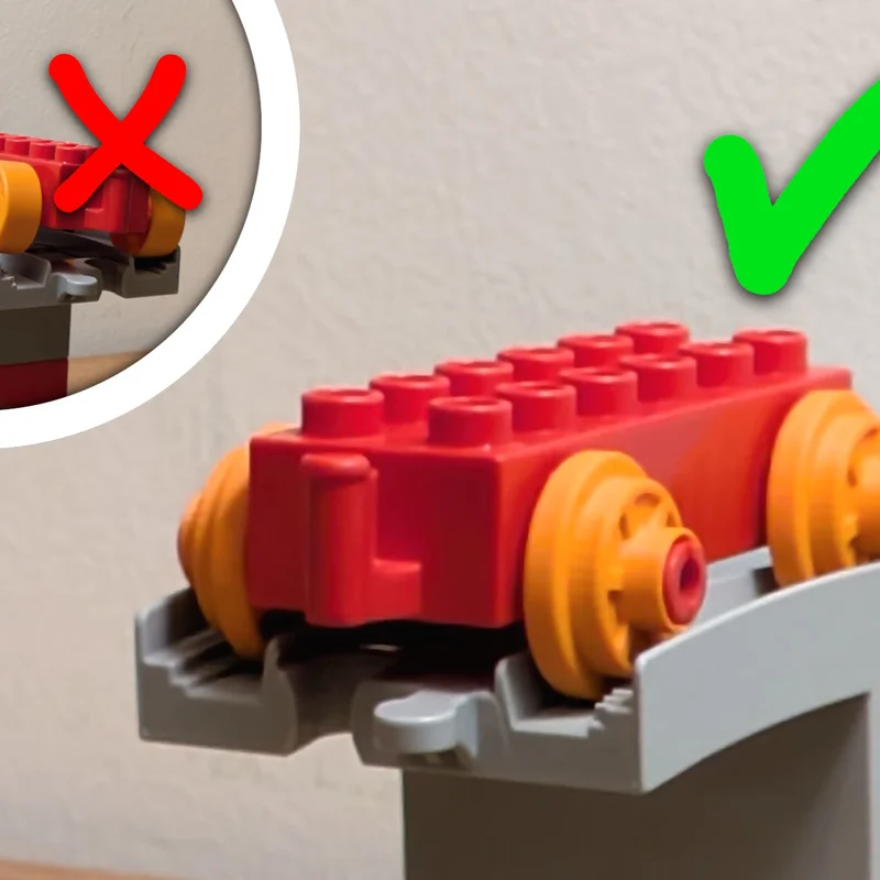Bánh xe thay thế cho tàu Duplo