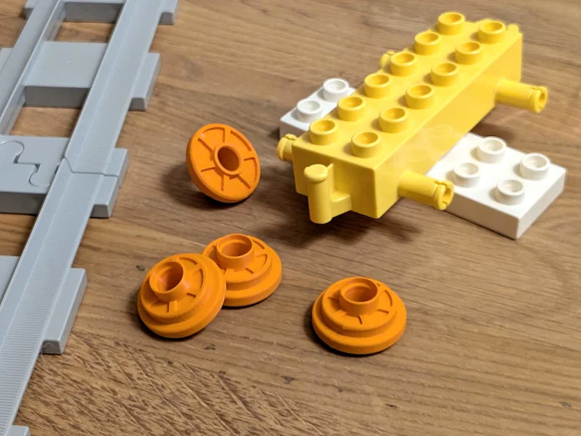 Bánh xe thay thế cho tàu Duplo - Image 2