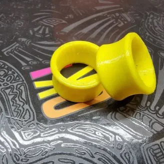 Mẫu khuyên tai Ear Plug (Tunnel) 3D in 20mm cá tính
