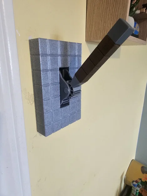 Minecraft Switch Geared Remix - Nắp công tắc phong cách Minecraft - Image 1