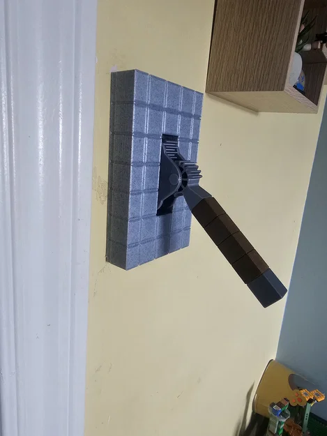 Minecraft Switch Geared Remix - Nắp công tắc phong cách Minecraft - Image 2