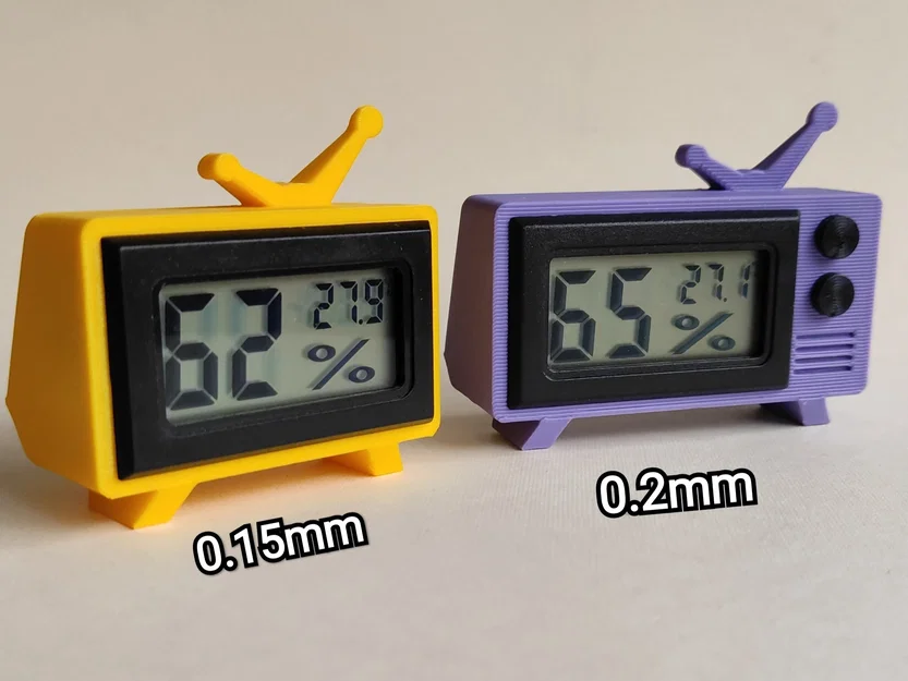 HygroVision - Vỏ máy đo độ ẩm phong cách tivi cổ điển - Image 3