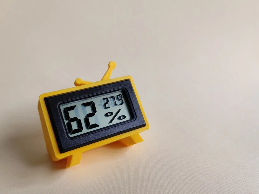 HygroVision - Vỏ máy đo độ ẩm phong cách tivi cổ điển - Image 4