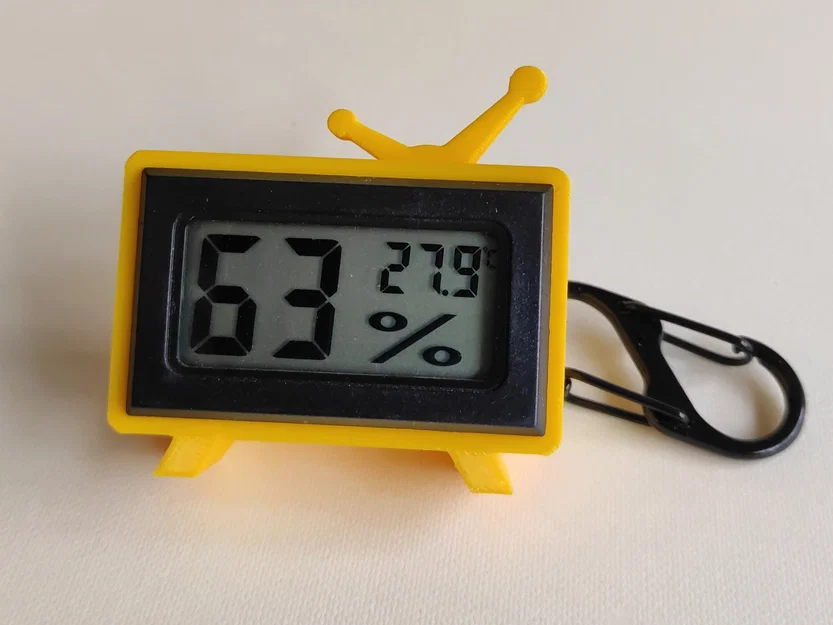 HygroVision - Vỏ máy đo độ ẩm phong cách tivi cổ điển - Image 6