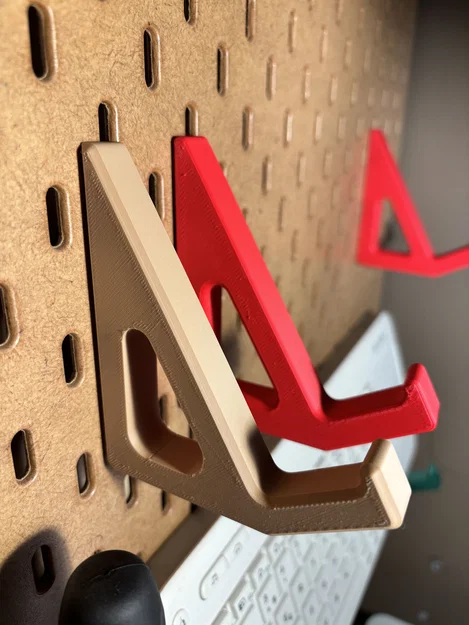 Giá treo bàn phím cho bảng pegboard Skadis - Thiết kế tùy chỉnh - Image 2