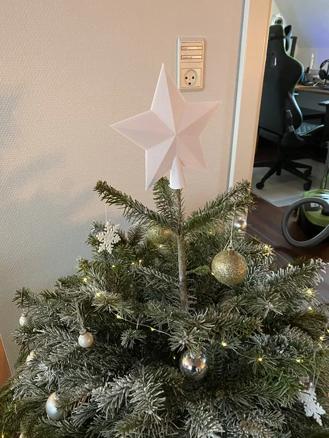 Ngôi sao nhỏ trang trí cây thông Noel - Image 2