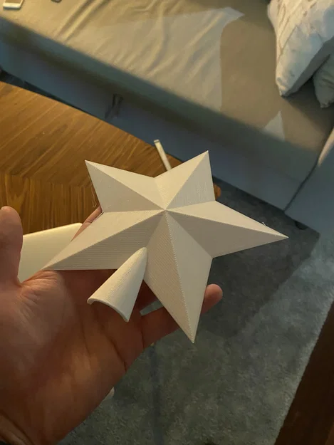 Ngôi sao nhỏ trang trí cây thông Noel - Image 3