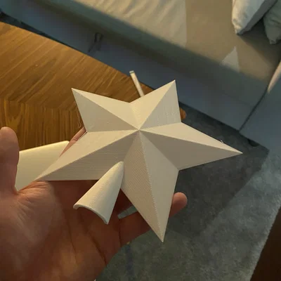 Ngôi sao nhỏ trang trí cây thông Noel