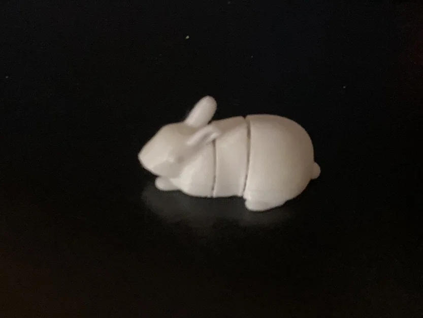 Chú Thỏ Dễ Thương Linh Hoạt (In trực tiếp - Print in place) - Image 2