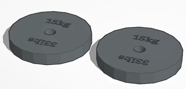 Bộ phụ kiện tập gym mini cho mô hình Lucky 13 đầy đủ chi tiết - Image 6