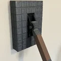 Cần gạt công tắc đèn phong cách Minecraft (Dạng phẳng) - Thumbnail 1