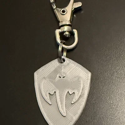 Móc khóa Koenigsegg Ghost Shield - Phụ kiện in 3D dành cho tín đồ siêu xe