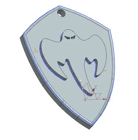 Móc khóa Koenigsegg Ghost Shield - Phụ kiện in 3D dành cho tín đồ siêu xe - Image 2