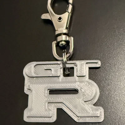 Móc khóa logo Nissan GTR độc đáo cho người yêu xe