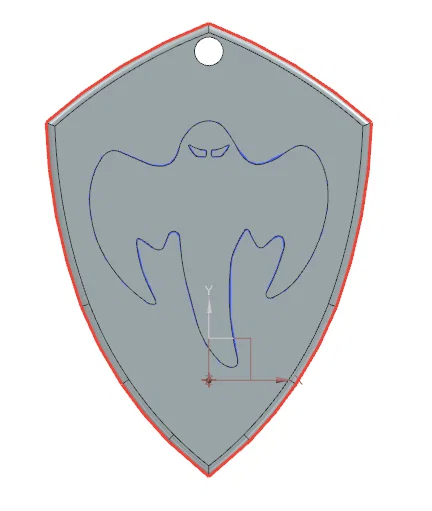 Móc khóa Koenigsegg Ghost Shield - Phụ kiện in 3D dành cho tín đồ siêu xe - Image 3