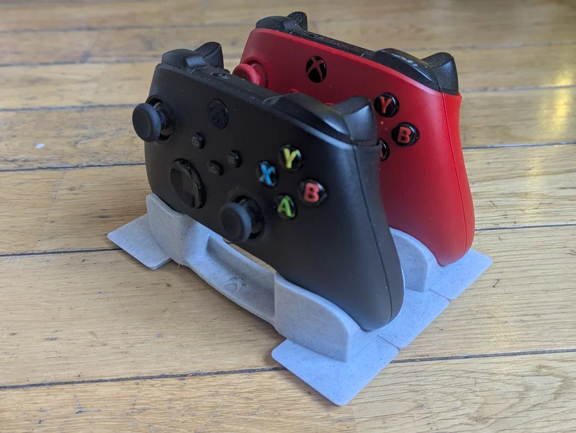Giá đỡ đôi tay cầm Xbox trên đế Gridfinity - Image 3