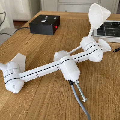 Weather Station One Phần 5 - Cảm biến hướng gió và tốc độ gió
