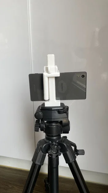 Giá đỡ điện thoại cho Tripod (Smartphone Tripod Adapter) in 3D - Image 1