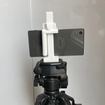 Giá đỡ điện thoại cho Tripod (Smartphone Tripod Adapter) in 3D