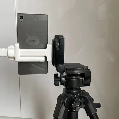 Giá đỡ điện thoại cho Tripod (Smartphone Tripod Adapter) in 3D
