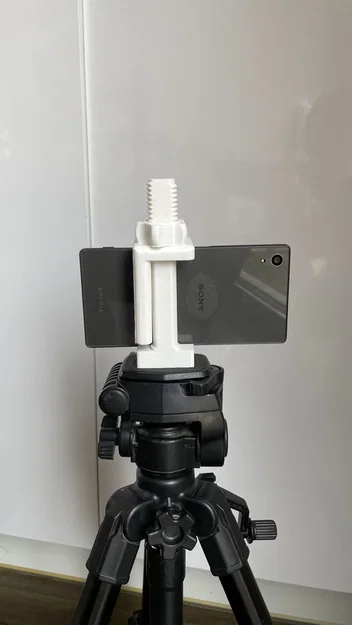 Giá đỡ điện thoại cho Tripod (Smartphone Tripod Adapter) in 3D - Image 5
