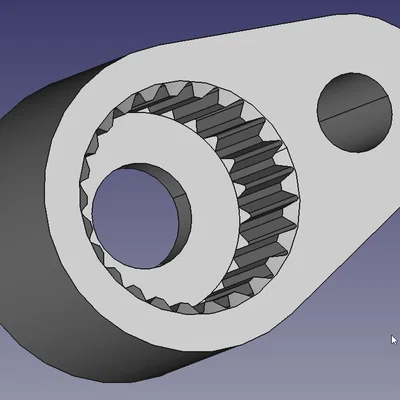 Tay đòn Servo (Lever) cho BambooFeeder-AS2