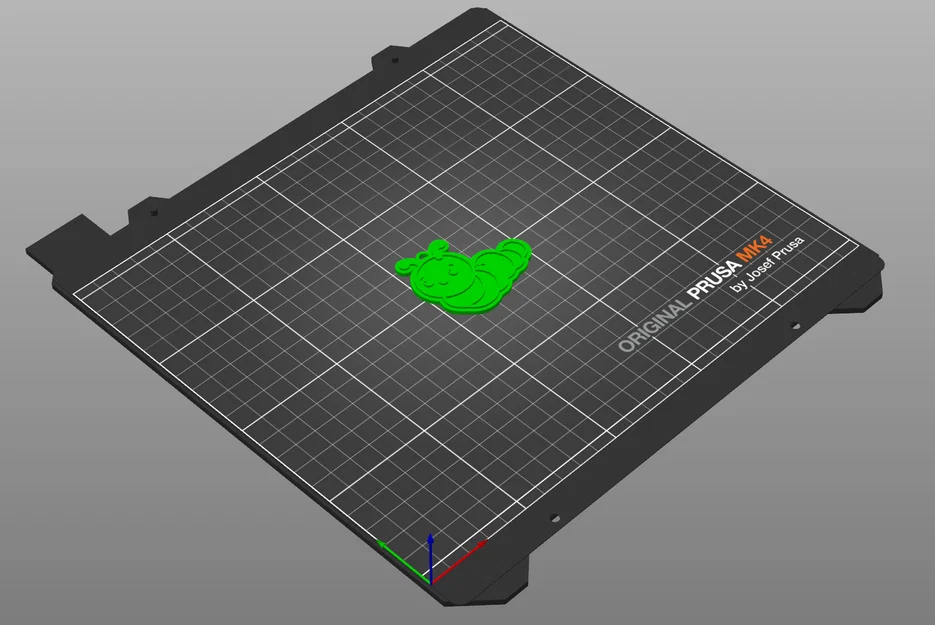 Móc khóa chú sâu nhỏ đáng yêu - Mẫu in 3D dễ thương - Image 2